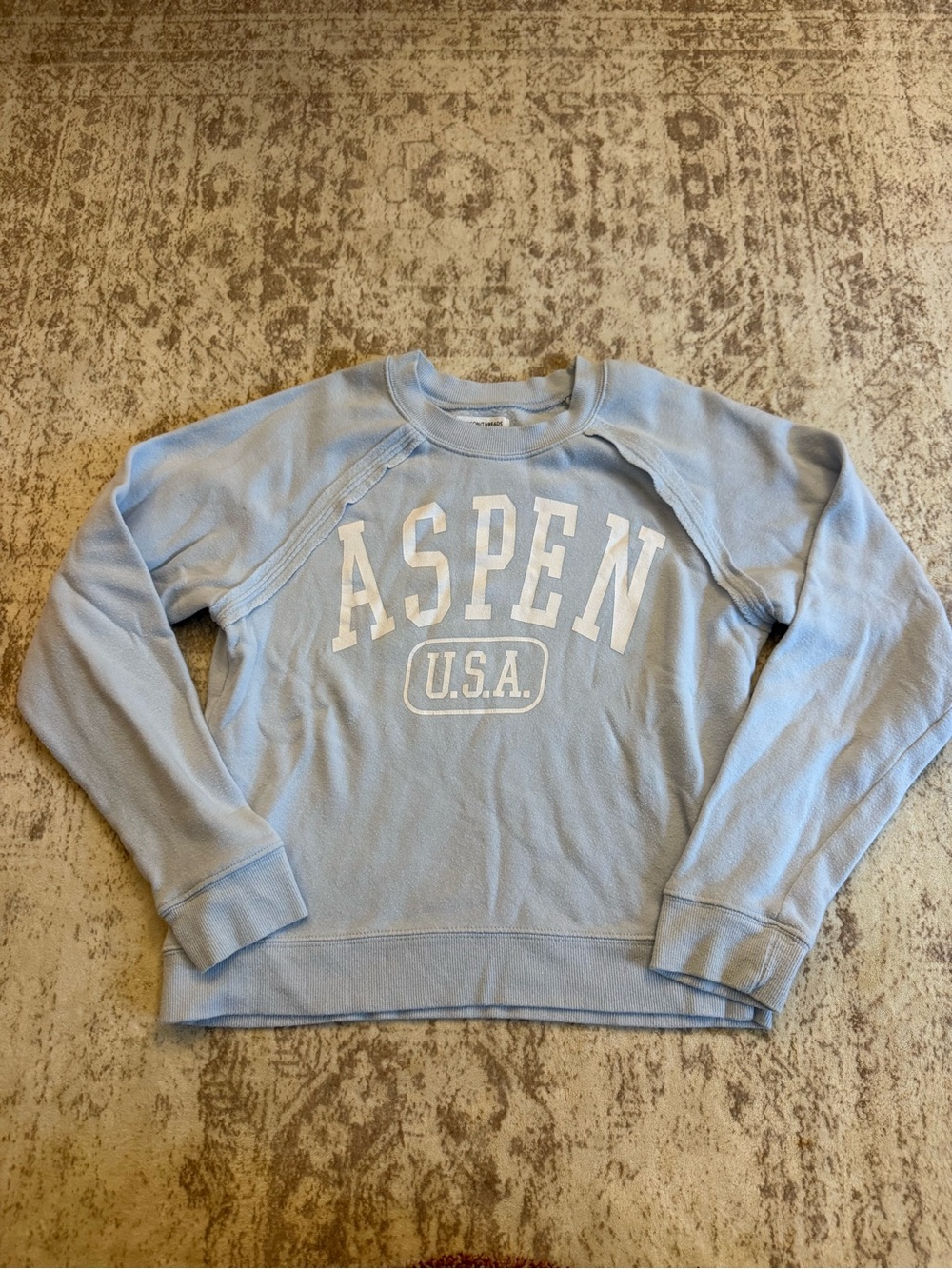 Grayson Threads Light Blue V-Neck Sweater